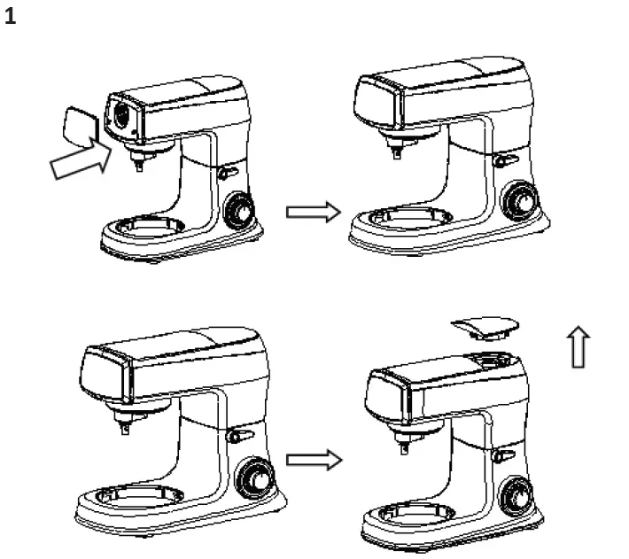 BORMANN PRO BHA1950 Titanium Combi Kitchen Machine 28