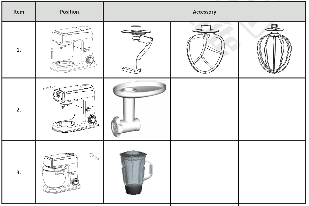 BORMANN PRO BHA1950 Titanium Combi Kitchen Machine 9