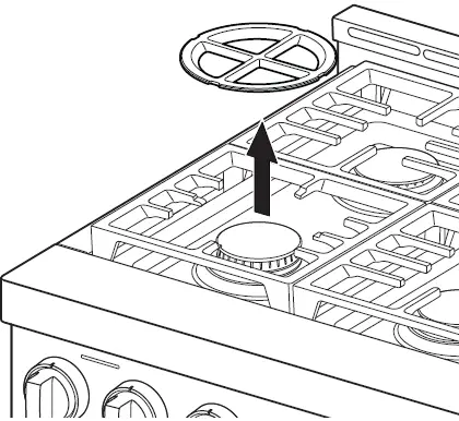 KitchenAid KFGC500JPA 30 Inch Freestanding Gas Range 19