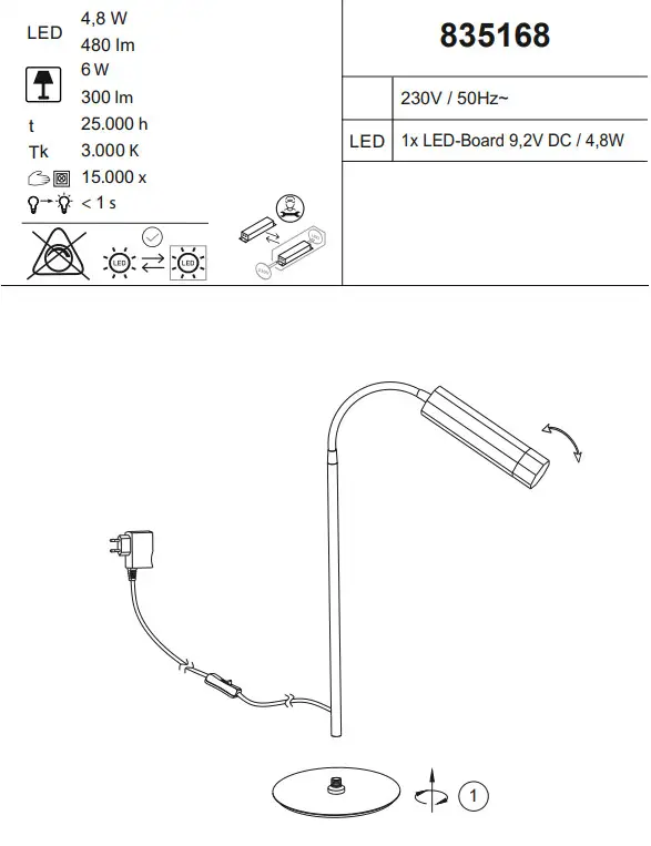 Paul Neuhaus 4038 Table Lamp - Figure 1
