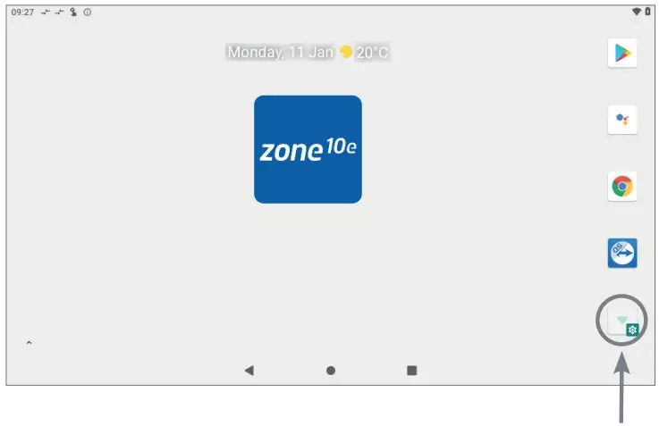 ADVANTAGE AIR Zone 10e - icon as shown in