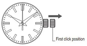 Grand Seiko Seiko Watch Corporation Instruction Manual - How to set the time