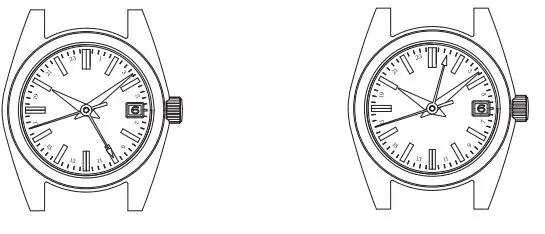 Grand Seiko Seiko Watch Corporation Instruction Manual - How to use the 24-hour hand