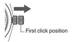 Grand Seiko Seiko Watch Corporation Instruction Manual - To move on to the hour hand and date setting