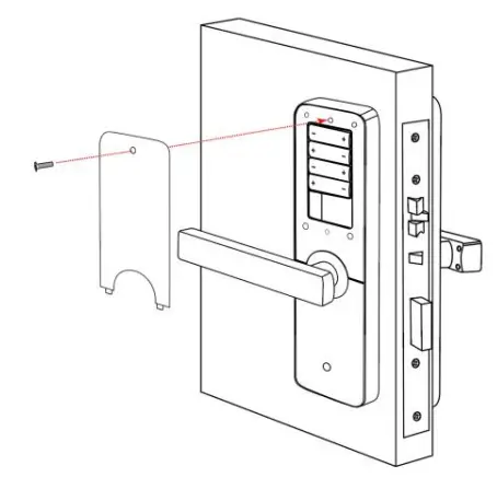 smrat Lock H51 WiFi lock - Battery