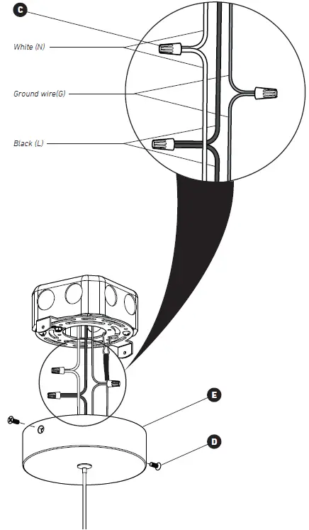 artika PDT1-VIC-HD2BL Vivaldi 1 One Light Pendant-10