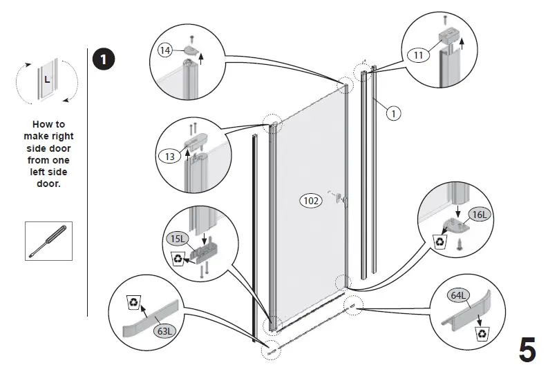 RAVAK-CHROME-CSD1-80-Shower-Doors-4