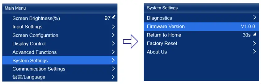 NOVASTAR MX40 Pro LED Display Controller - Figure 6-2 Input source information 7