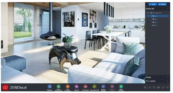 Zosi z19.4.T.1 NVR Monitor system 16