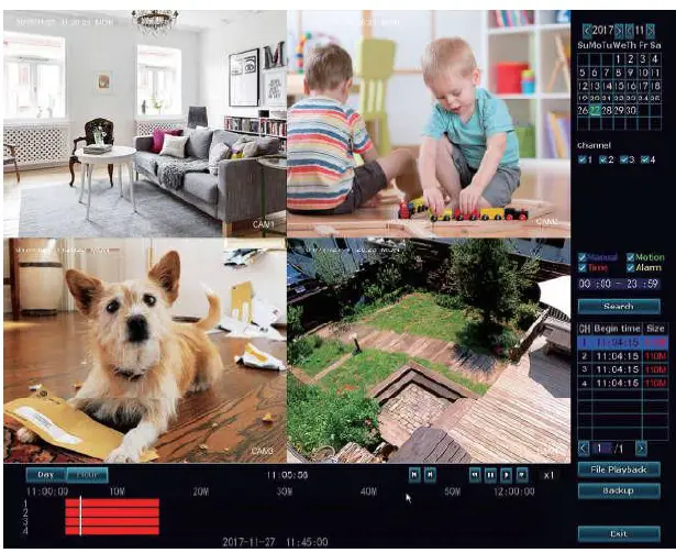 Zosi z19.4.T.1 NVR Monitor system 26