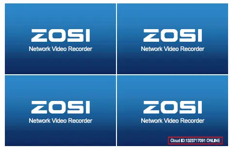 Zosi z19.4.T.1 NVR Monitor system 4
