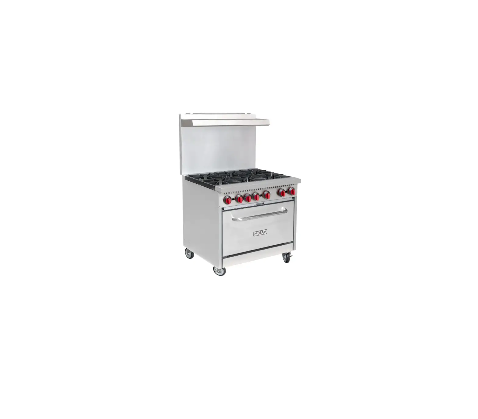 Motak Mr4-c-s Gas Ranges With Griddles User Manual