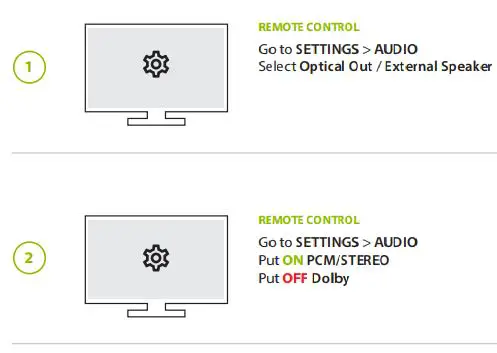 Avantree HT4106 Wireless Earbuds User Guide - TV Set Up