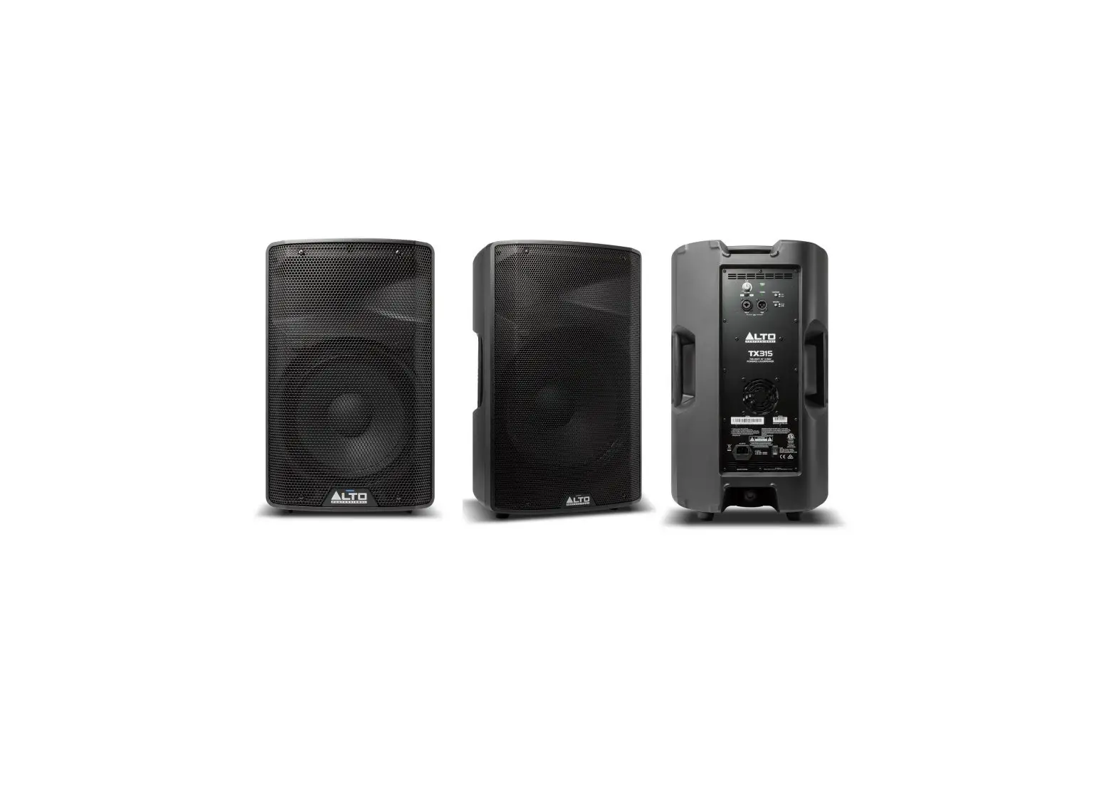 Alto Tx300 Series Powered Speaker User Guide Alto Tx300 Series Powered Speaker User Guide