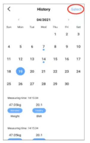 Homebuds HB902 Series Smart Body Fat Scale - fig17