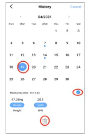 Homebuds HB902 Series Smart Body Fat Scale - fig18