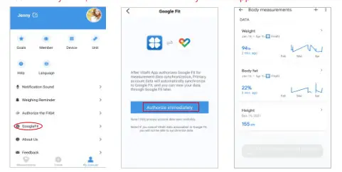 Homebuds HB902 Series Smart Body Fat Scale - fig25