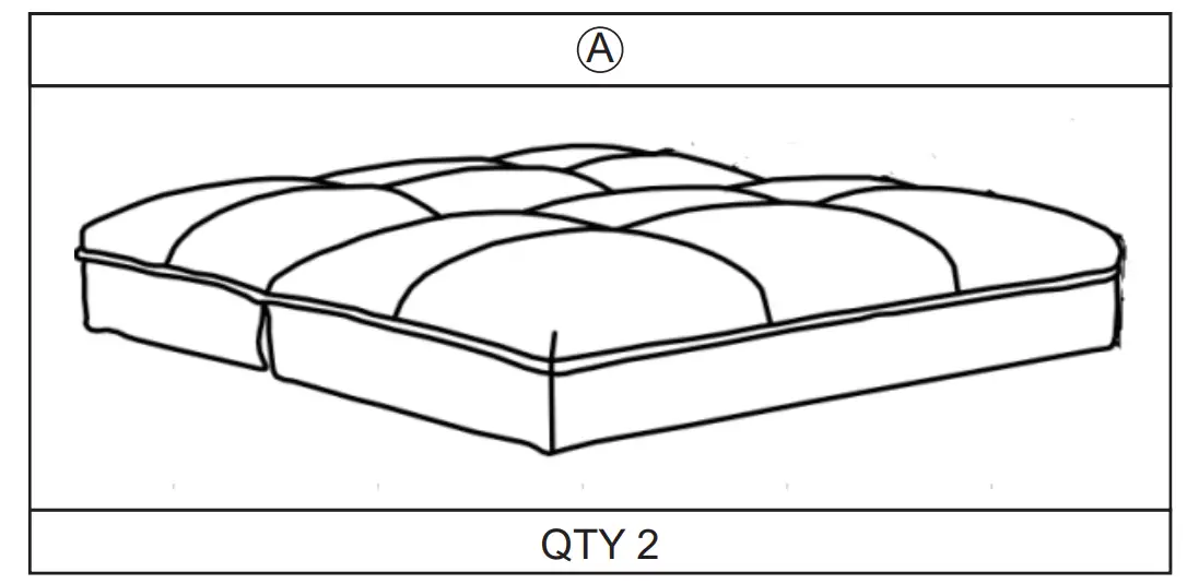 COSTWAY HW68470 Sofa Bed-fig1