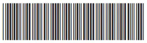 LG Air Conditioner - Bar code