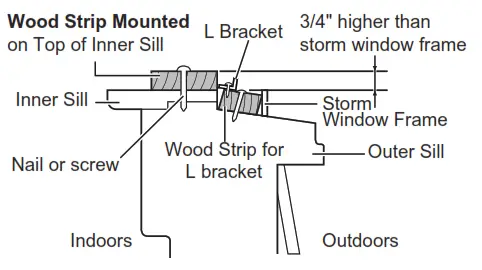 LG Air Conditioner -Storm Window Requirements