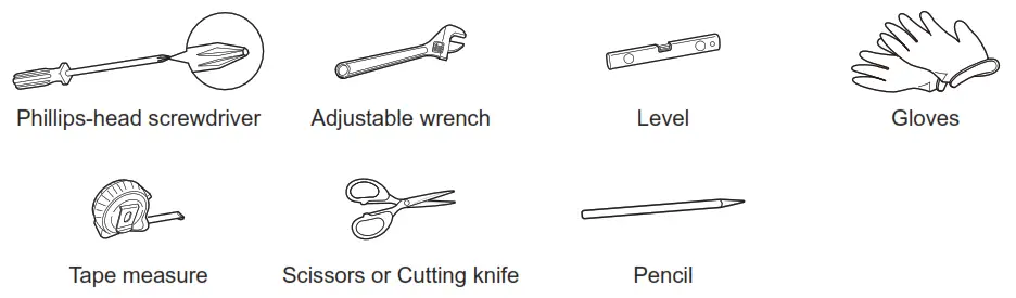LG Air Conditioner -Tools Needed