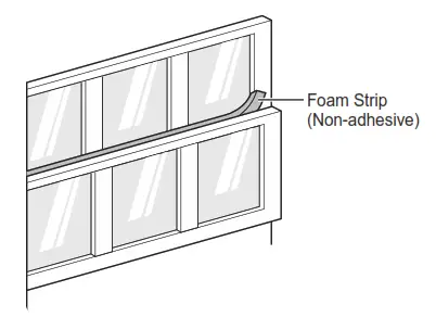 LG Air Conditioner -bracket behind 3