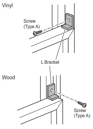 LG Air Conditioner -bracket behind 4