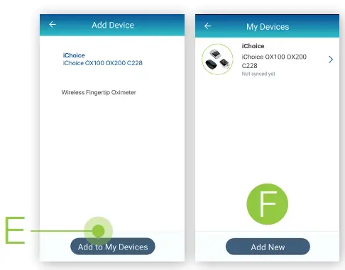WP Hospital Pulse Oximeter - screen