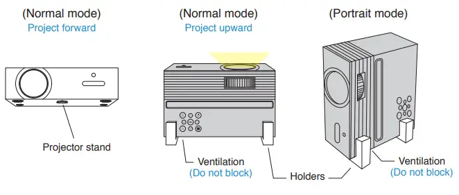EZCast Beam V3 Portable WiFi Projector - 3
