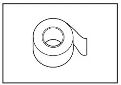 Whirlpool WDT730PAHV 24 51db 5 Cycle Built-In Installation Guide - Moisture Barrier Tape