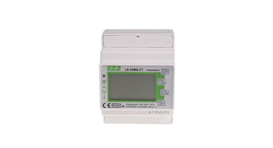 Fandf Le-03mq Ct 3 Phase Electricity Consumption Meter Instruction Manual Fandf Le-03mq Ct 3 Phase Electricity Consumption Meter Instruction Manual