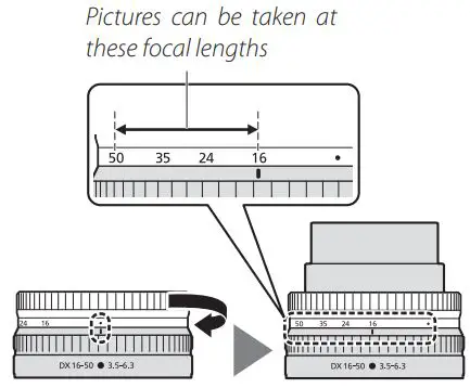 Nikon NIKKOR Z DX 16-50mm Lens User Manual - Before Use