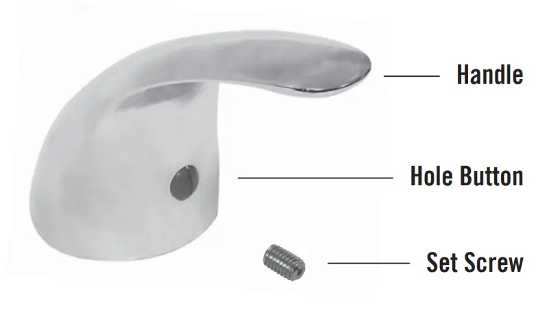 EVERBILT 1006960757 Single Handle with Set Screw
