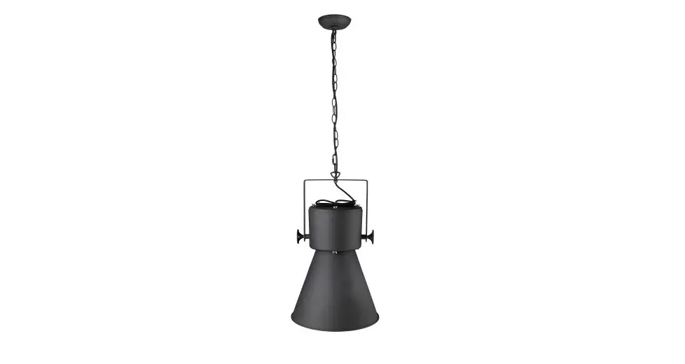 Trend Tp10025 Crew 1-light Matte Black Pendant Instruction Manual