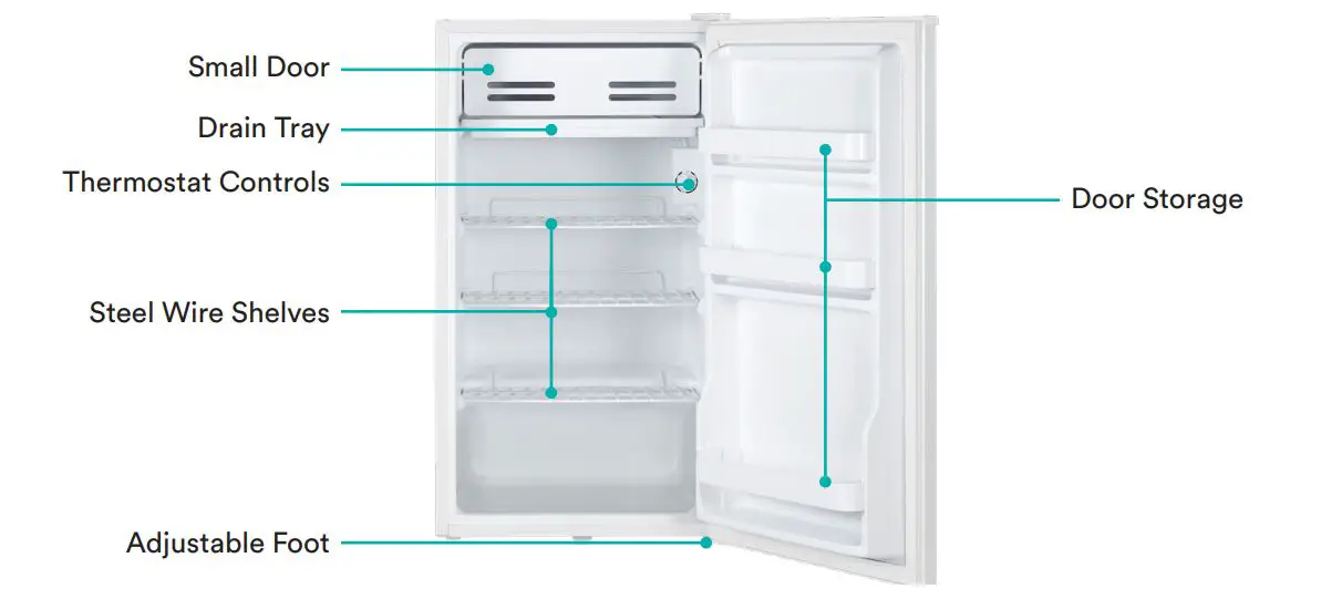Esatto EBF95W 93L Bar Fridge - Your Bar Fridge