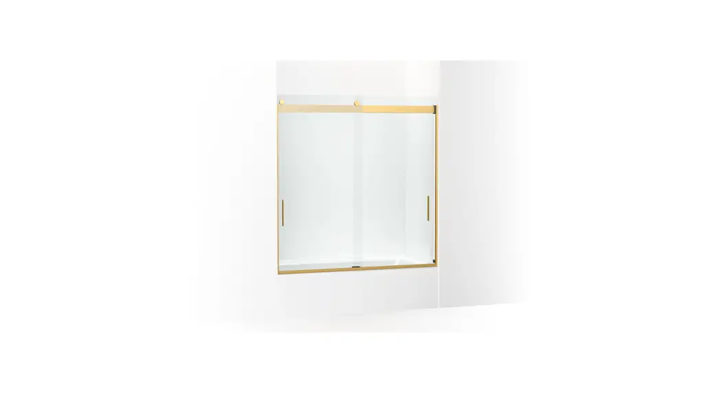 Kohler K-706000-l Levity Frameless Sliding Bath Door Instructions