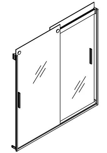 KOHLER K 706000 L Levity Frameless Sliding Bath Door - Featured Image