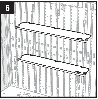 Suncast BMSASHELFH1 24 Inch Resin Storage Shelf Kit-9