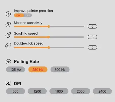 ProtoArc EM12 Wireless Mouse A05