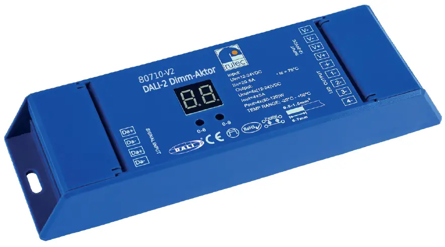 rutec 80710-V2 DALI-2 Dimm-Actor