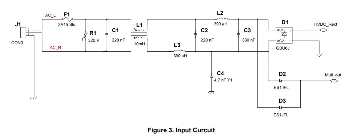 onsemi NCL2801LED2GEVB Deep Dimming LED Driver 150 W Evaluation Board User Manual - Figure 3