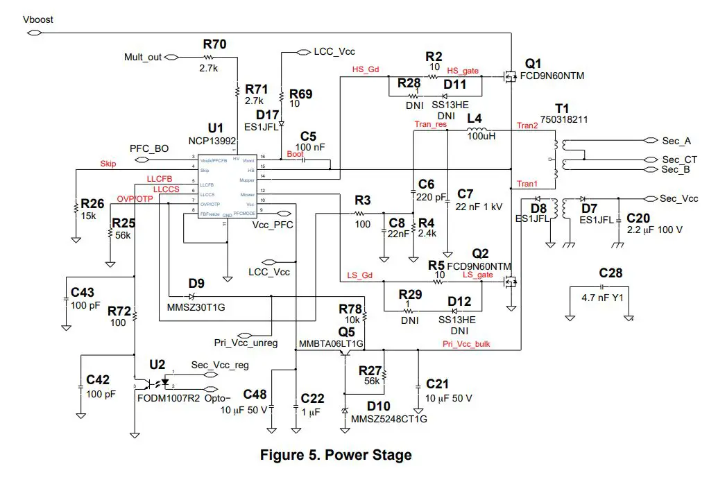 onsemi NCL2801LED2GEVB Deep Dimming LED Driver 150 W Evaluation Board User Manual - Figure 5