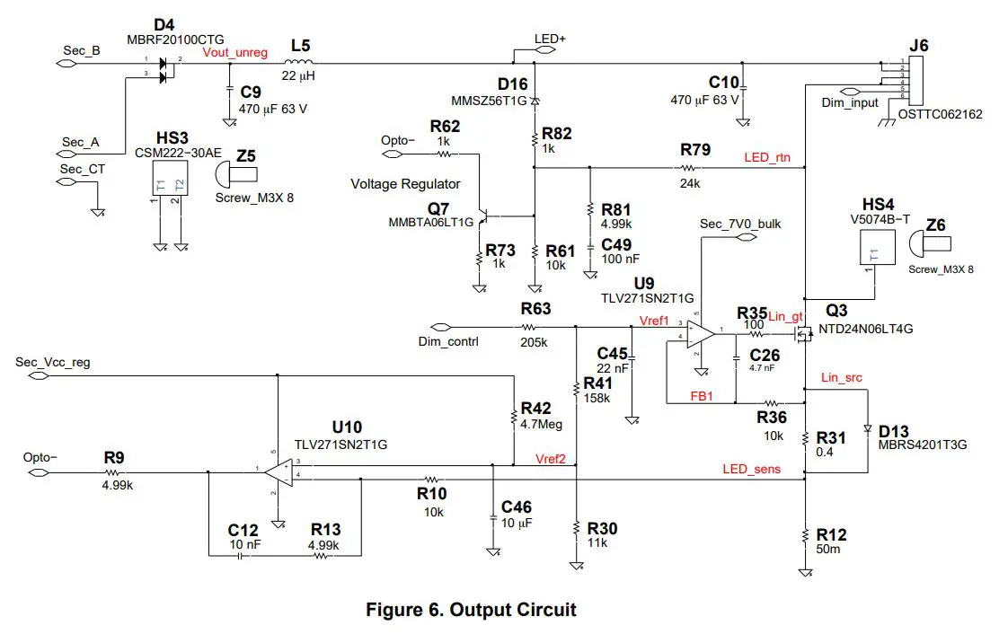 onsemi NCL2801LED2GEVB Deep Dimming LED Driver 150 W Evaluation Board User Manual - Figure 6