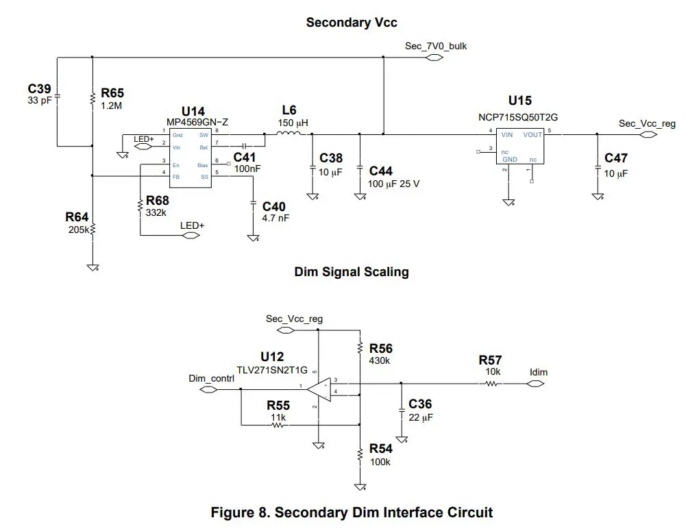 onsemi NCL2801LED2GEVB Deep Dimming LED Driver 150 W Evaluation Board User Manual - Figure 8