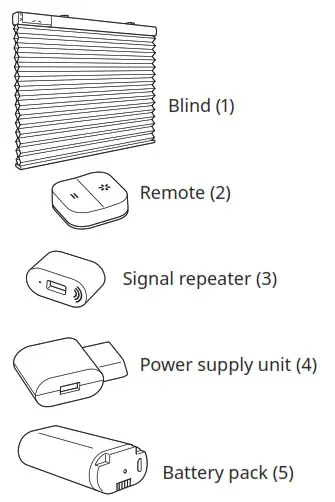 IKEA PRAKTLYSING Cellular Blind - fig