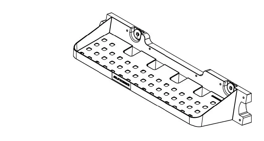 Suncast V757 Vista Shed Accessory Shelf Instruction Manual