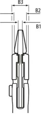 KNIPEX 86 01 250 Water Pump Pliers 52mm 250mm-FIG2