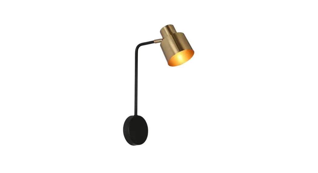 Zevni A04464 Ebonee 4.7-in W 1-light Brass/black Transitional Wall Sconce Instruction Manual Zevni A04464 Ebonee 4.7-in W 1-light Brass/black Transitional Wall Sconce Instruction Manual