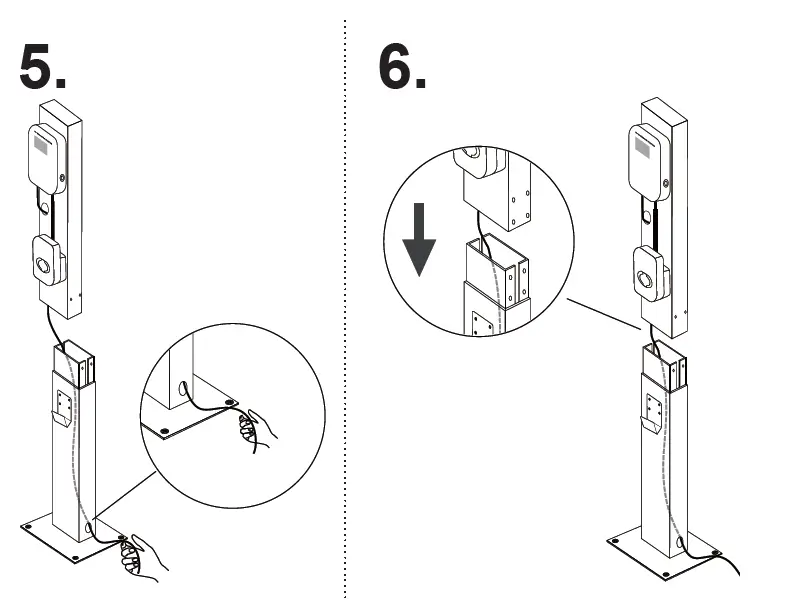 DELTACO-EV-5104-Mounting-Pole-Charging-Box-fig-5