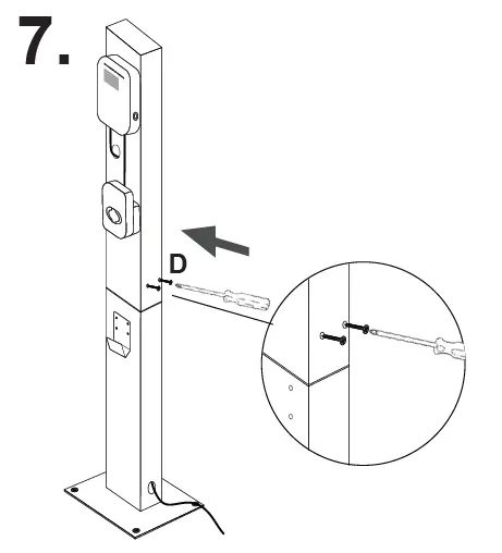DELTACO-EV-5104-Mounting-Pole-Charging-Box-fig-6